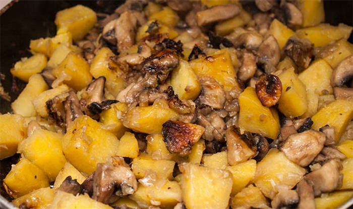 Блюда из белых грибов с картофелем