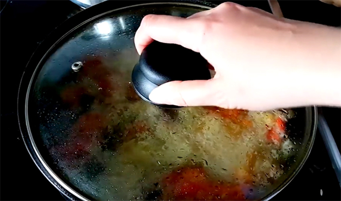 Грибное рагу из рыжиков
